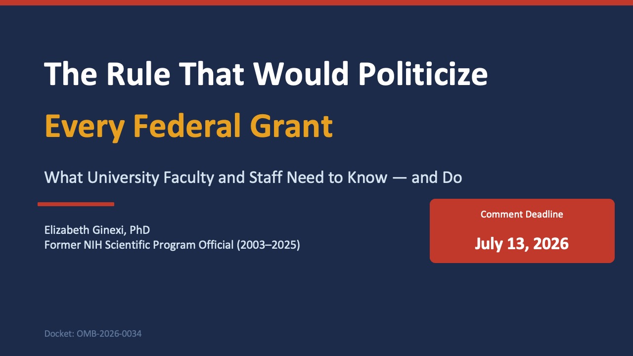 OMB Comment-a-thon slide